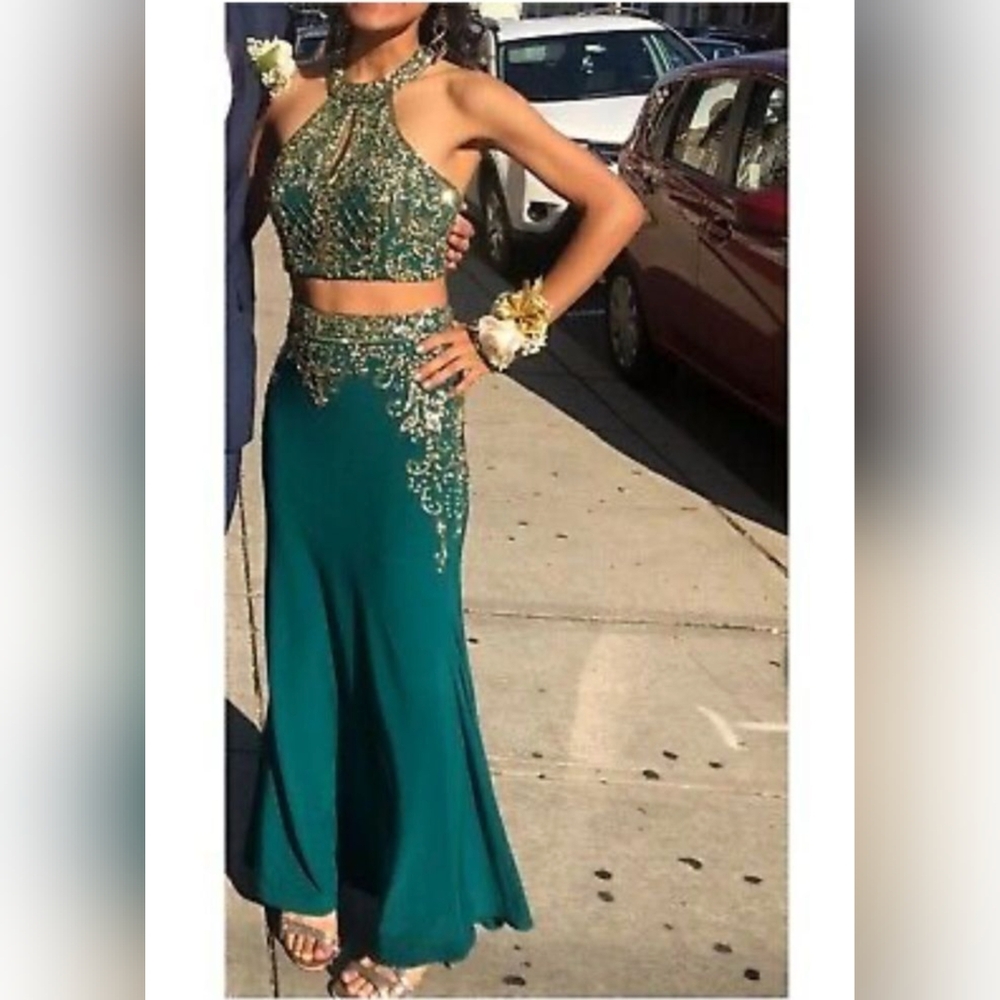 Camille la Vie two-piece Gown